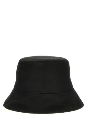 'Bookish' bucket hat Unisex OFF-WHITE White/Black