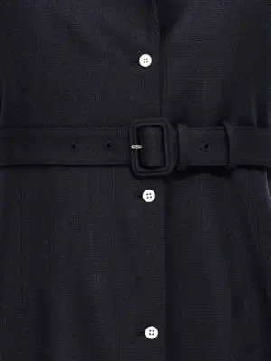 Belt wool vest 100% virgin wool PRADA Blue