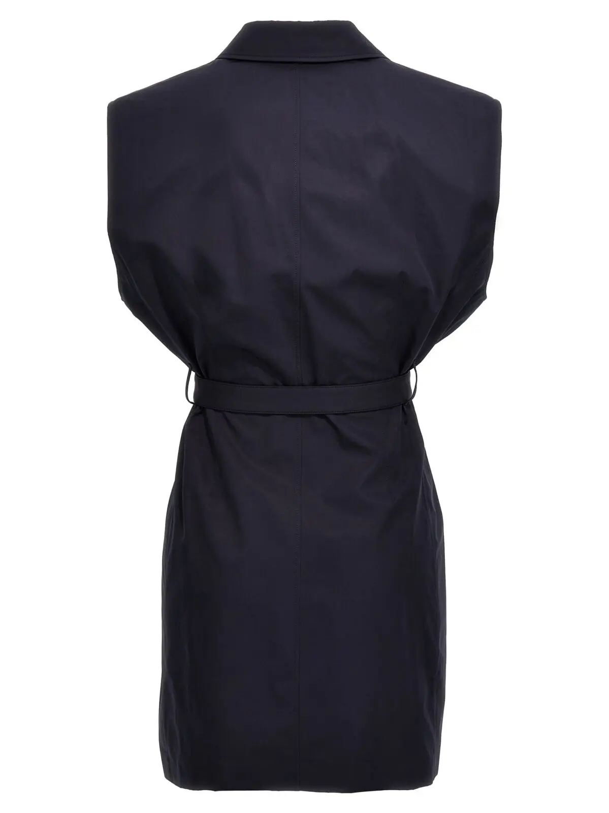 Жилет з попліну Prada Синій 2 Belt poplin vest P567OHOOO1XV2F0008 PRADA Blue