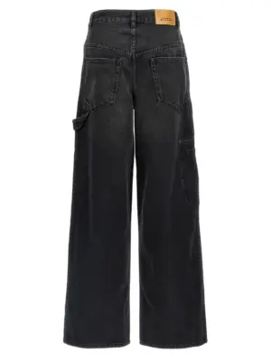 'Solene' jeans PA0396FAB3H02E02FK MARANT ETOILE Black