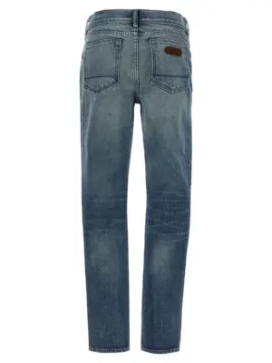Denim jeans PAD113DEX223HB601 TOM FORD Light Blue
