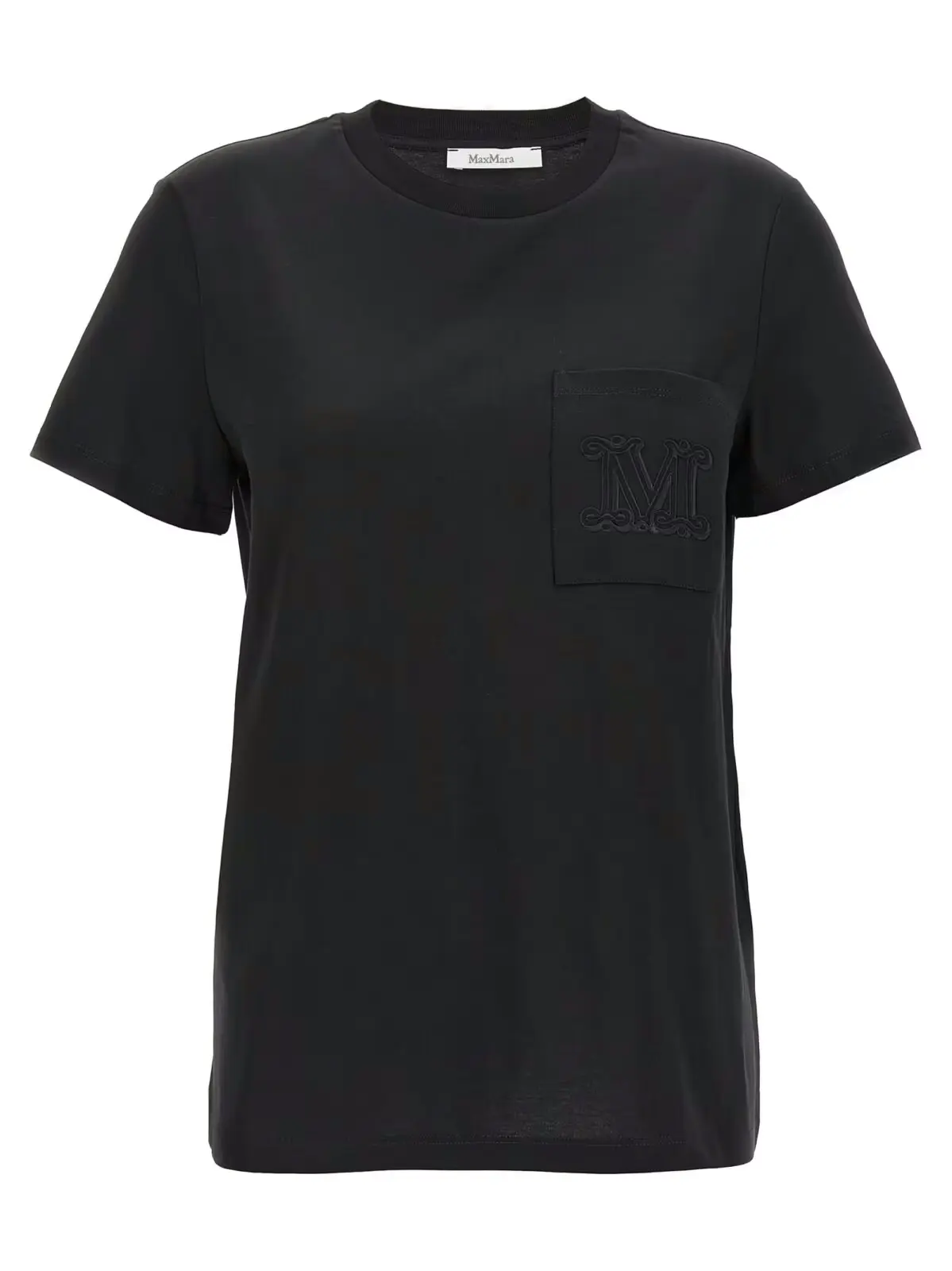 Футболка Max Mara Papaia Чорна 1 'Papaia' t-shirt MAX MARA Black