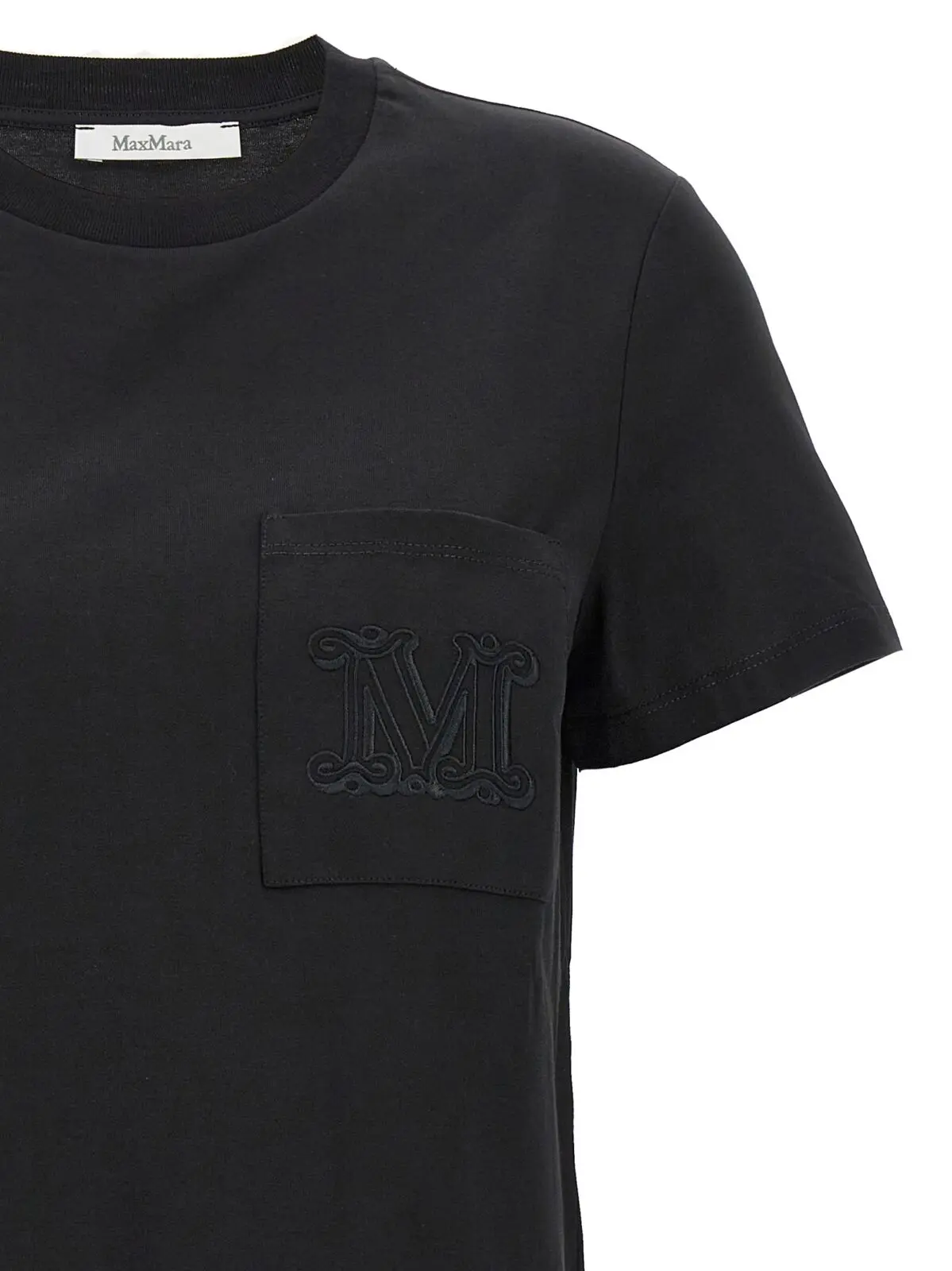 Футболка Max Mara Papaia Чорна 3 'Papaia' t-shirt Woman MAX MARA Black