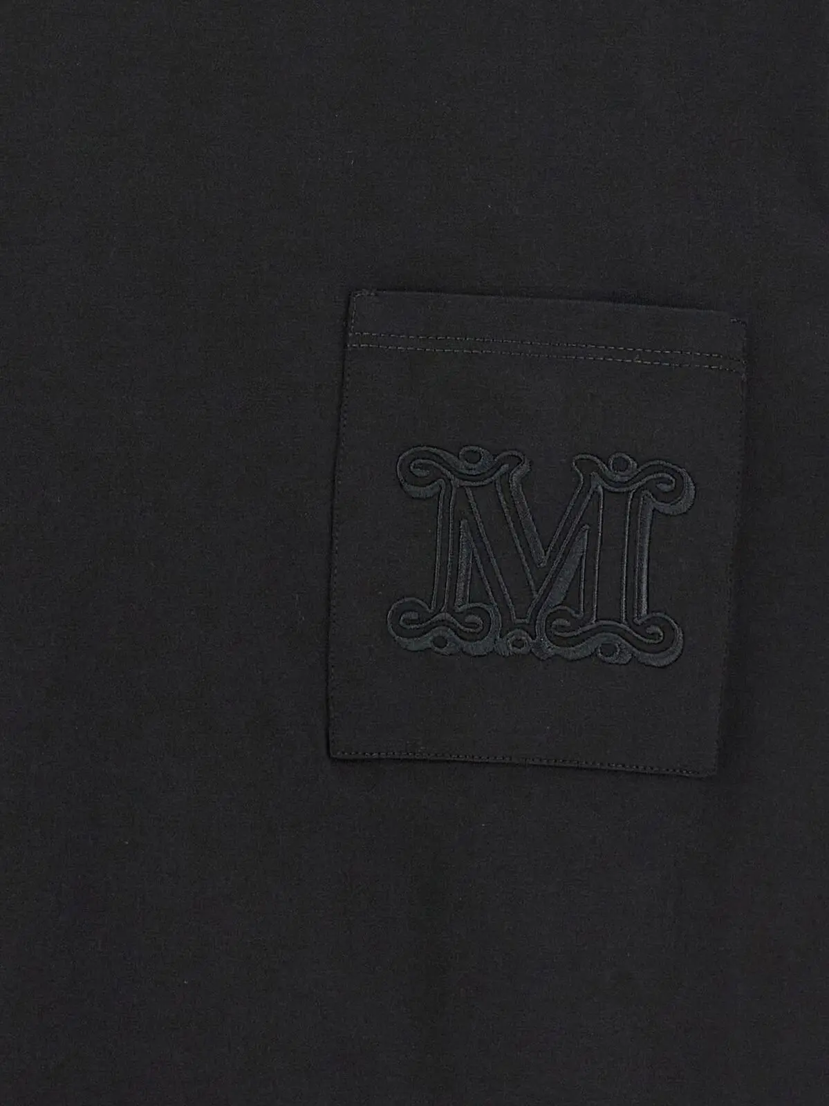 Футболка Max Mara Papaia Чорна 4 'Papaia' t-shirt 100% cotton MAX MARA Black