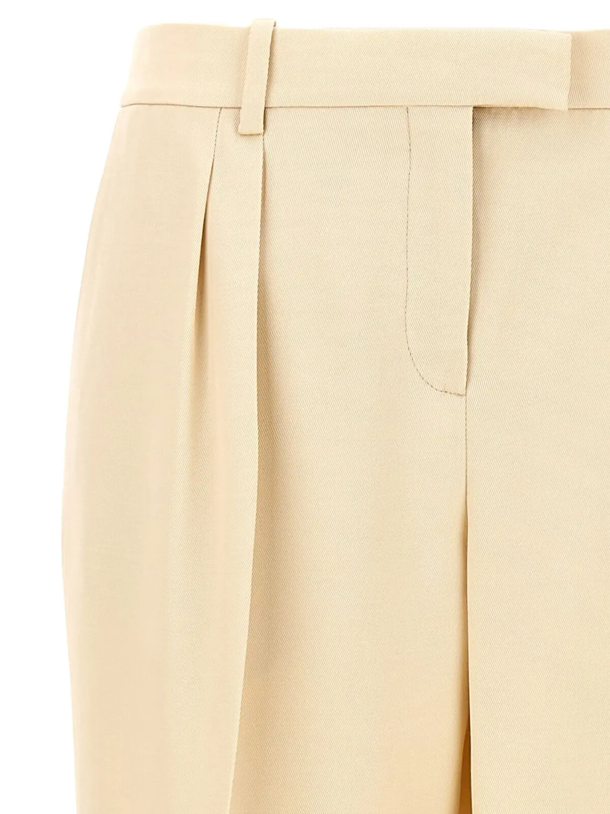 Штани з передніми складками Tom Ford Бежеві 3 Pants with front pleats Woman TOM FORD Beige