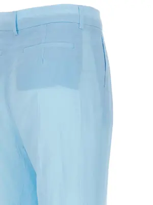 Persia' pants 100% viscose SPORTMAX Light Blue