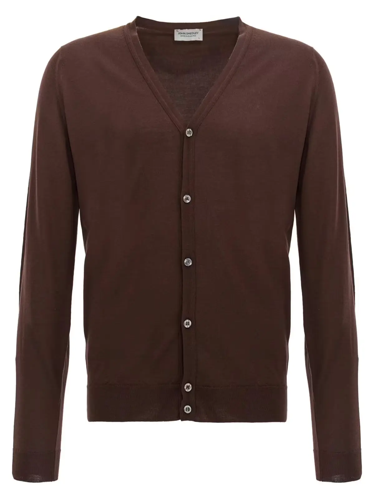 Кардиган Petworth John Smedley Коричневий 1 'Petworth' cardigan JOHN SMEDLEY Brown