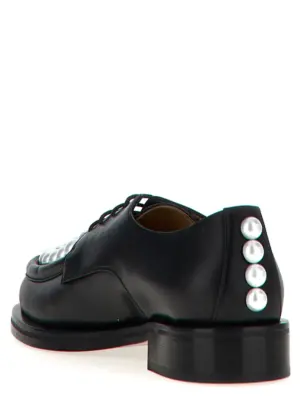 'Sirene' lace up shoes Woman MACH & MACH White/Black