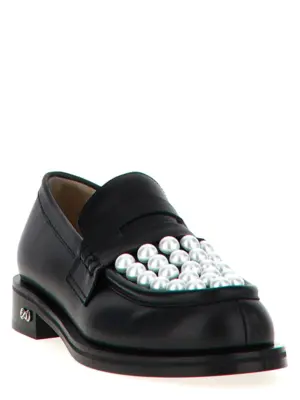 'Sirene' loafers PF24S077630CLFB02 MACH & MACH White/Black