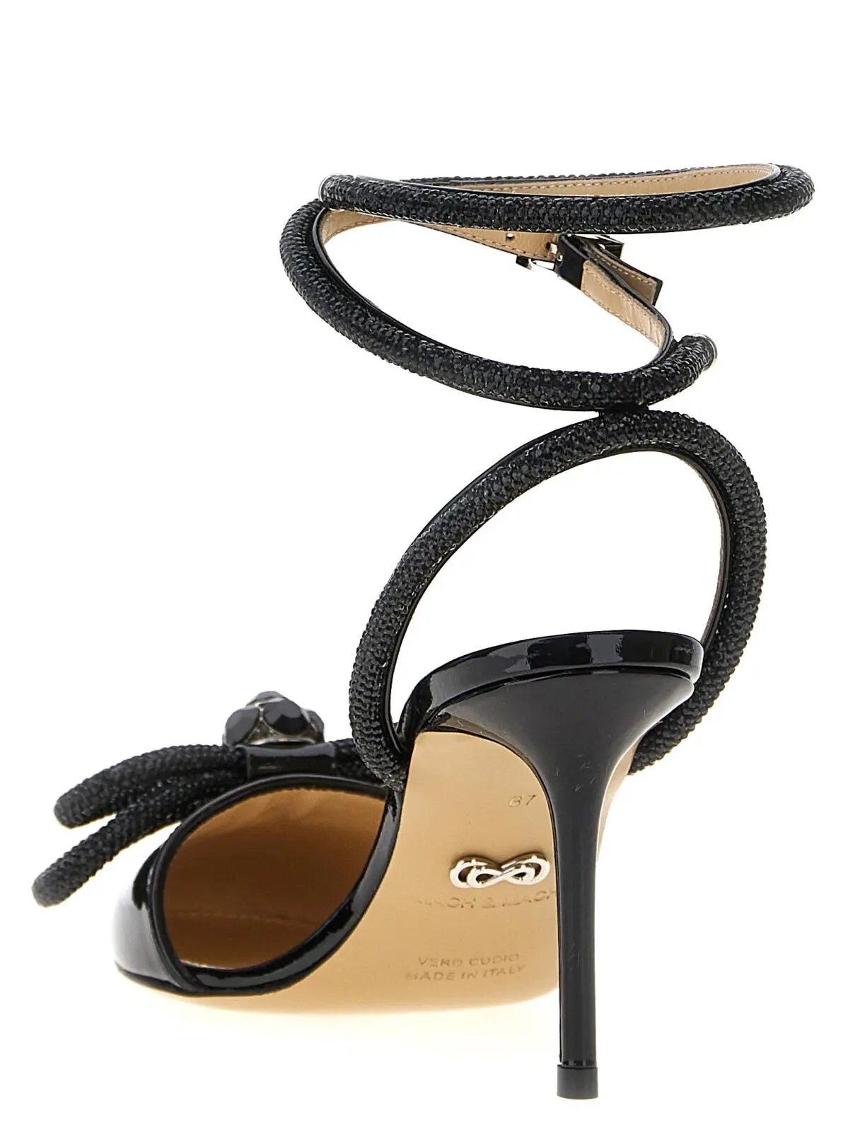 Туфлі на підборах Double Bow Mach Mach Чорні 3 'Double Bow' pumps Woman MACH & MACH Black