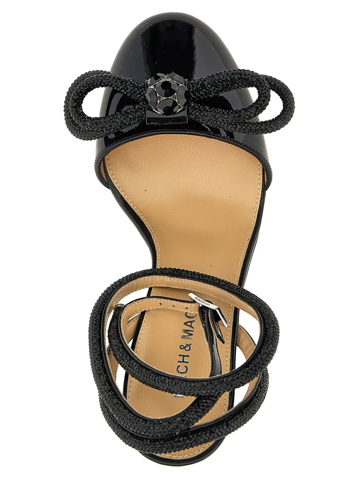 Туфлі на підборах Double Bow Mach Mach Чорні 4 'Double Bow' pumps MACH & MACH Black