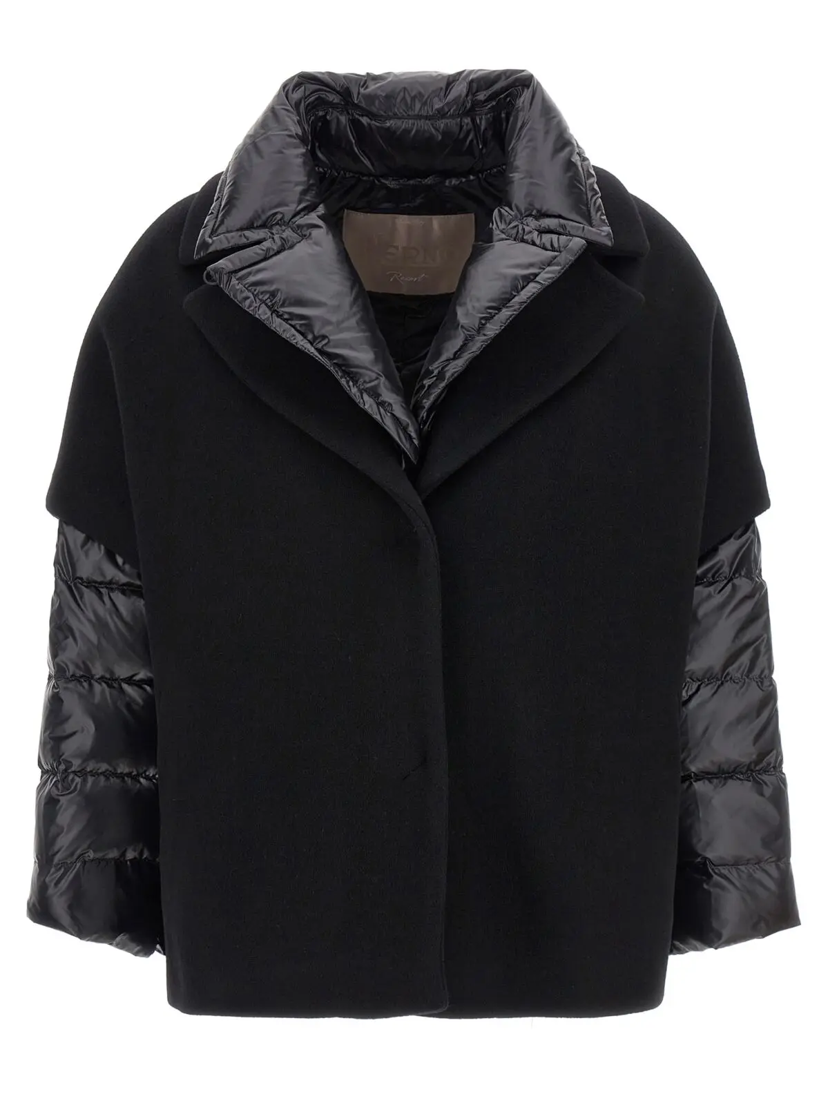 Куртка Herno З Капюшоном Чорна 1 Hood insert down jacket HERNO Black