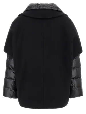 Hood insert down jacket Woman HERNO Black