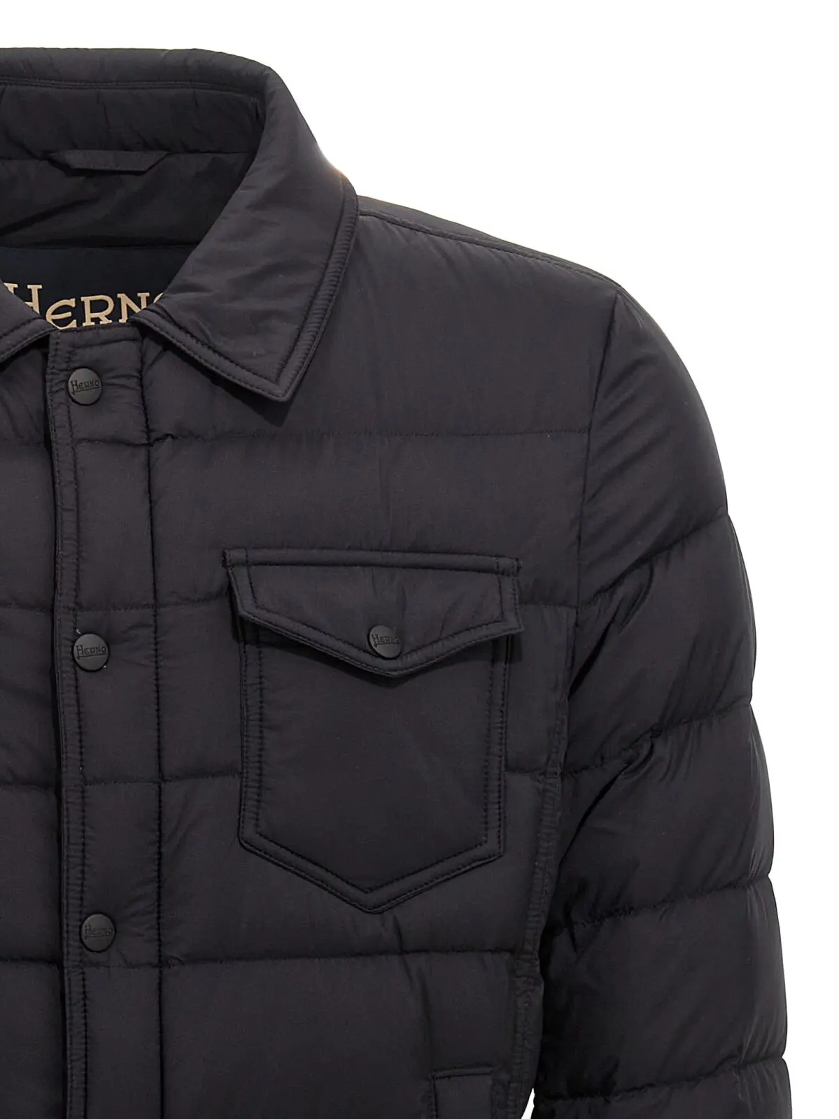 Пуховик Herno La Denim Чорний 3 'La Denim' down jacket Man HERNO Black