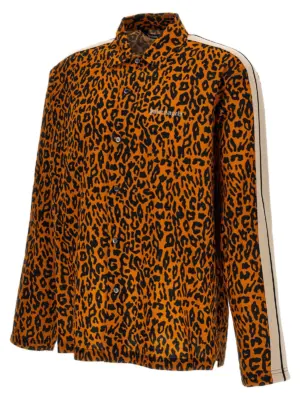 'Cheetah Track' shirt Man PALM ANGELS Multicolor