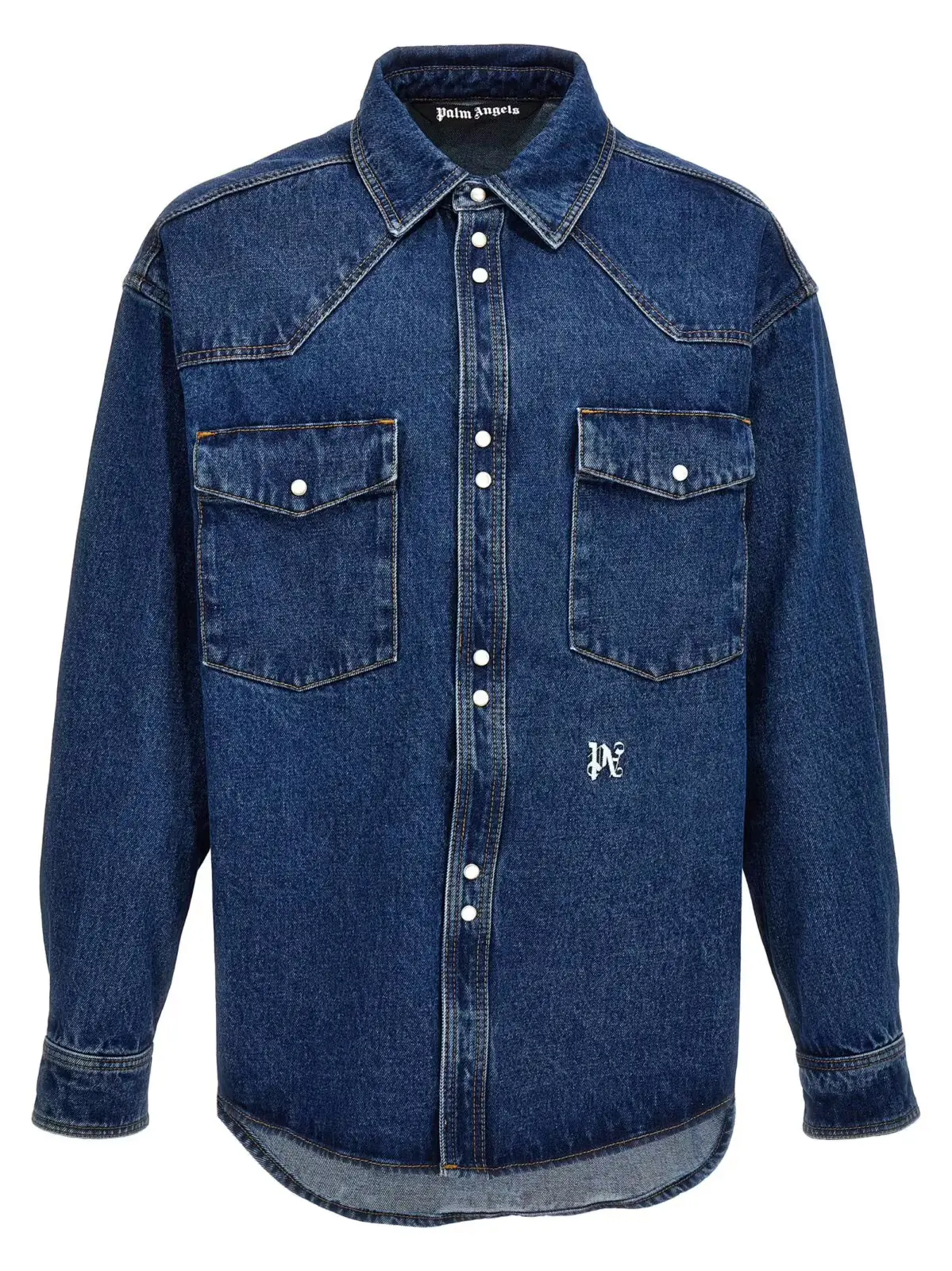 Куртка LW Monogram Palm Angels 1 'LW Monogram' jacket PALM ANGELS Blue