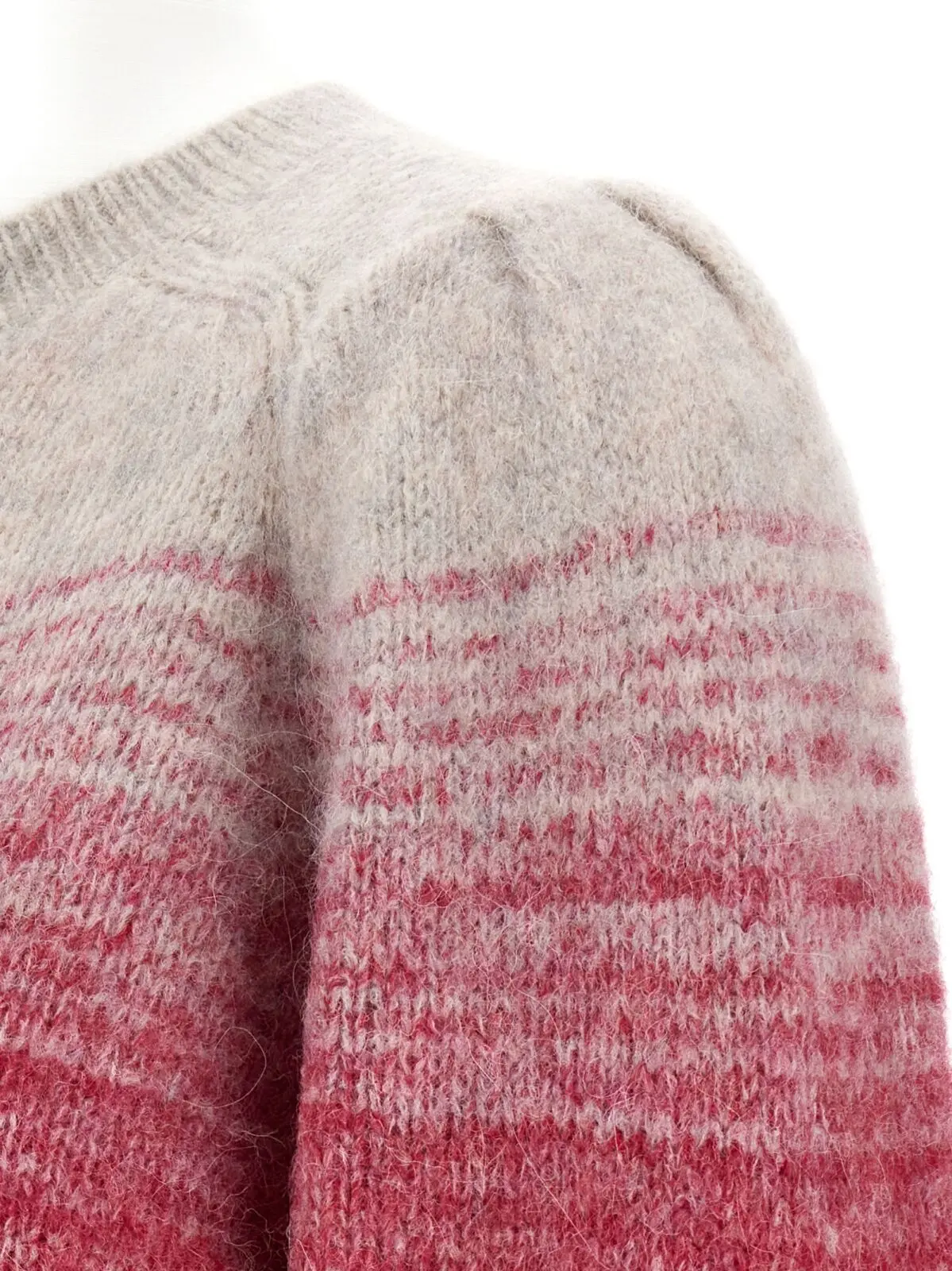 Светр Marant Etoile Peytona Фуксія 4 'Peytona' sweater 63% alpaca wool 32% polyamide 5% elastane MARANT ETOILE Fuchsia