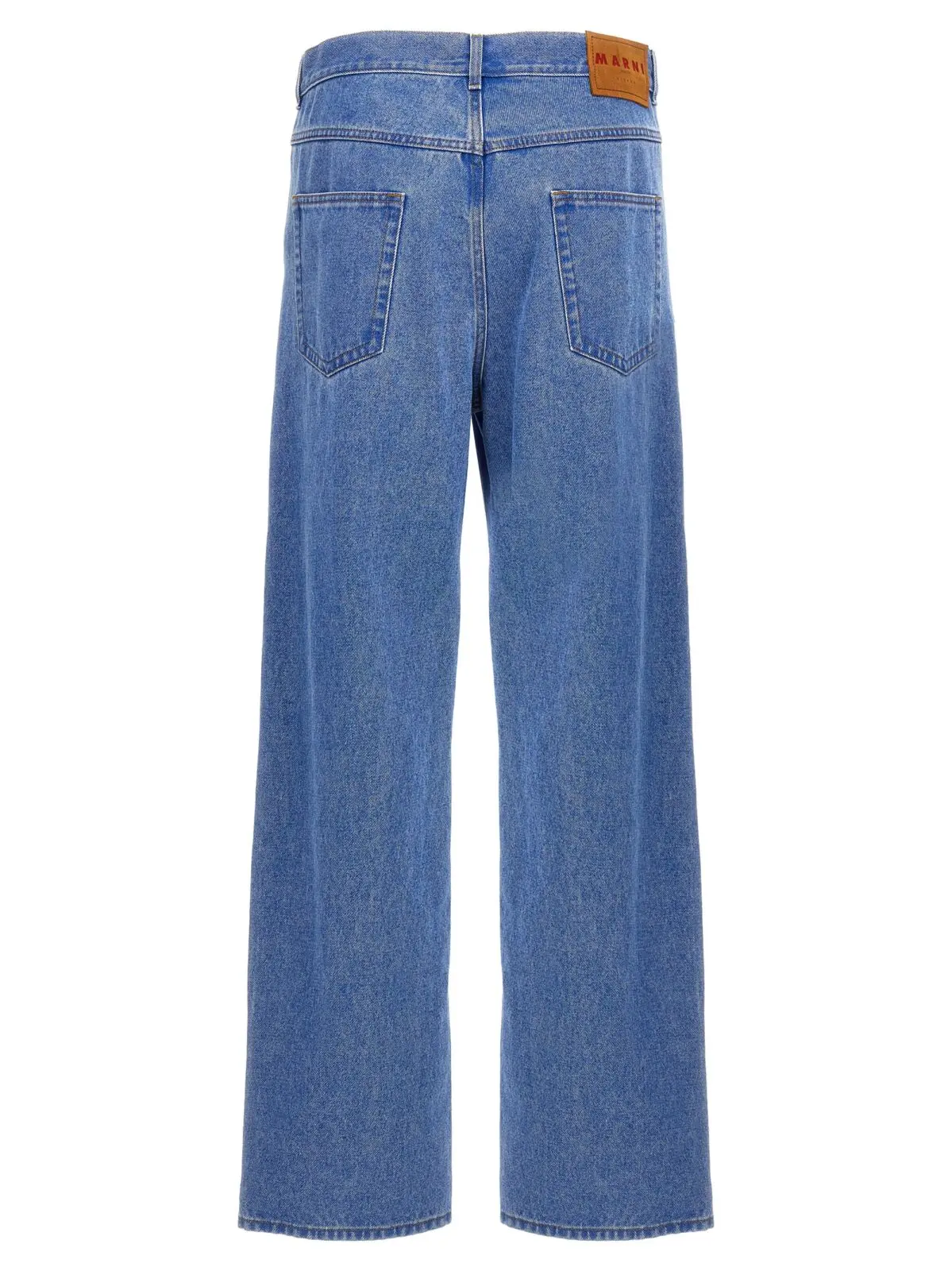 Джинси Marni Bleached Coated Сині 2 'Bleached Coated' jeans PUJU0021A2USCW91BDB44 MARNI Blue