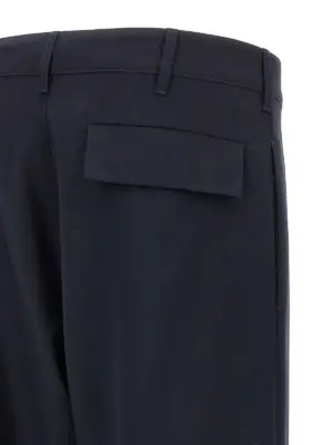 Cargo pants 100% virgin wool MARNI Blue