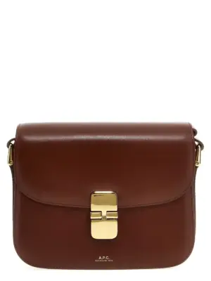 'Grace Small' crossbody bag A.P.C. Brown