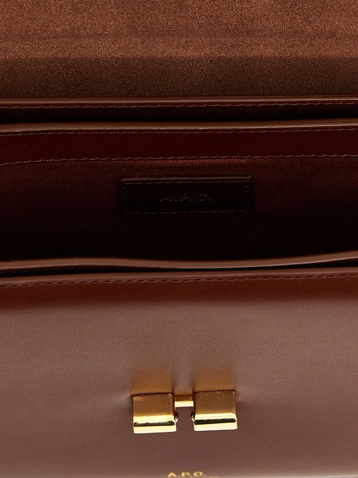 Сумка A.P.C. Grace Small crossbody Коричнева 4 'Grace Small' crossbody bag 100% cow leather A.P.C. Brown