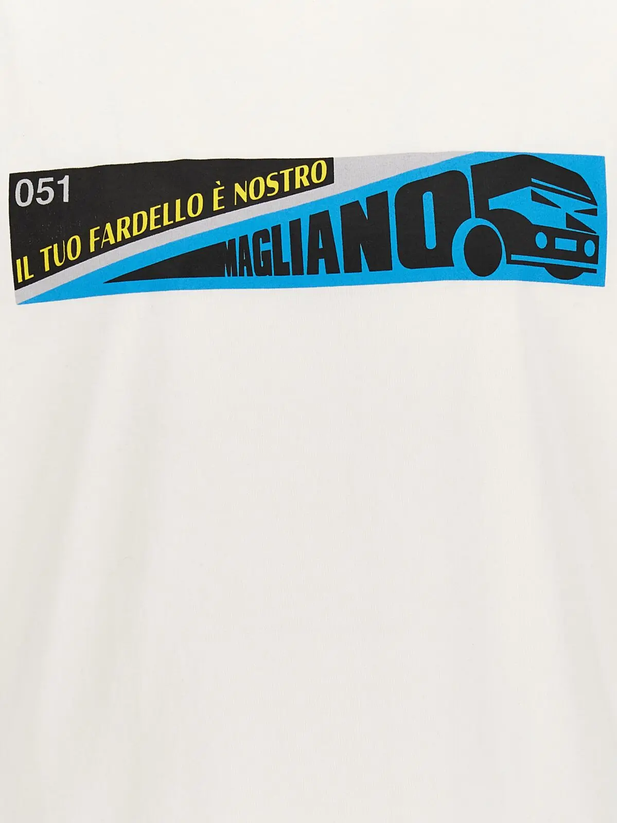 Футболка Fardello Magliano Біла 4 'Fardello' T-shirt 100% cotton MAGLIANO White