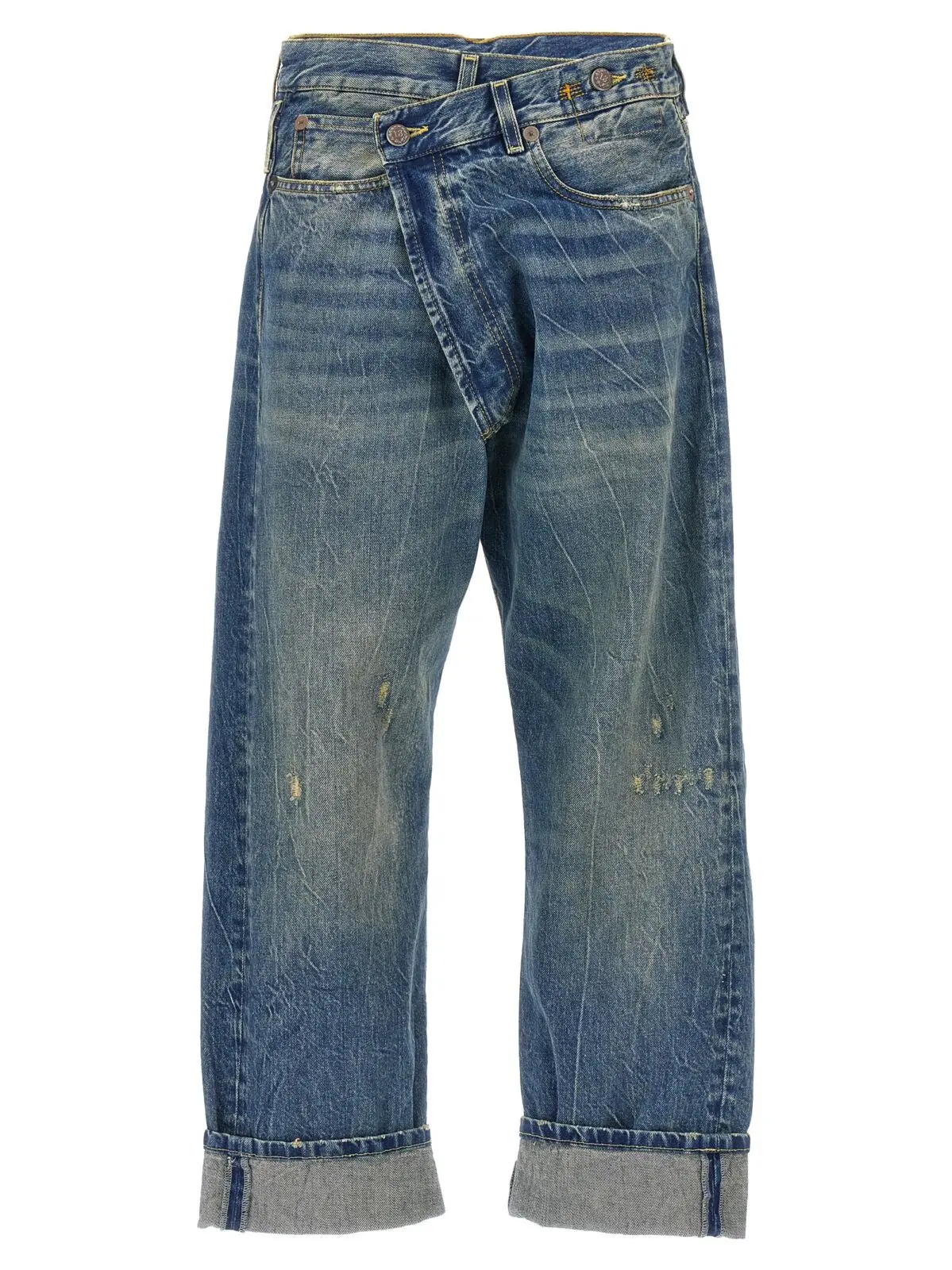 Джинси R13 Cross Over Сині 1 'Cross Over' jeans R13 Blue