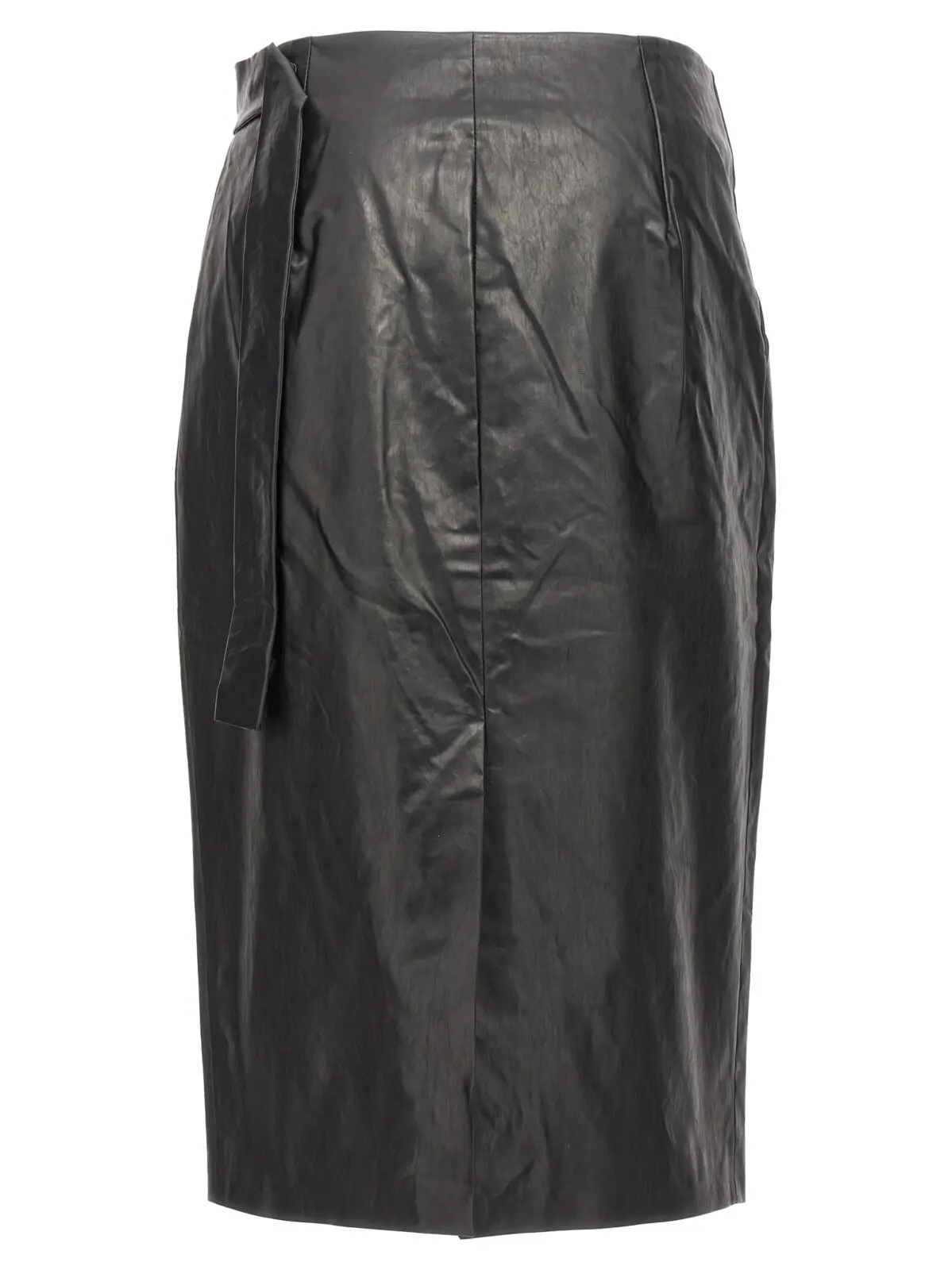 Спідниця Wrap Skirt Oil Kassl Editions Чорний 2 'Wrap Skirt Oil' skirt R29100001 KASSL EDITIONS Black