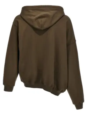 'Twisted' hoodie R5801182809 MAGLIANO Brown