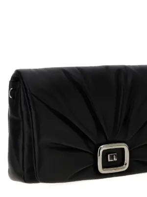'Viv' Choc Large' shoulder bag Woman ROGER VIVIER Black