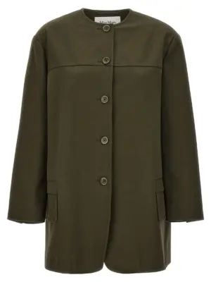 'Recital' midi jacket MAX MARA Green