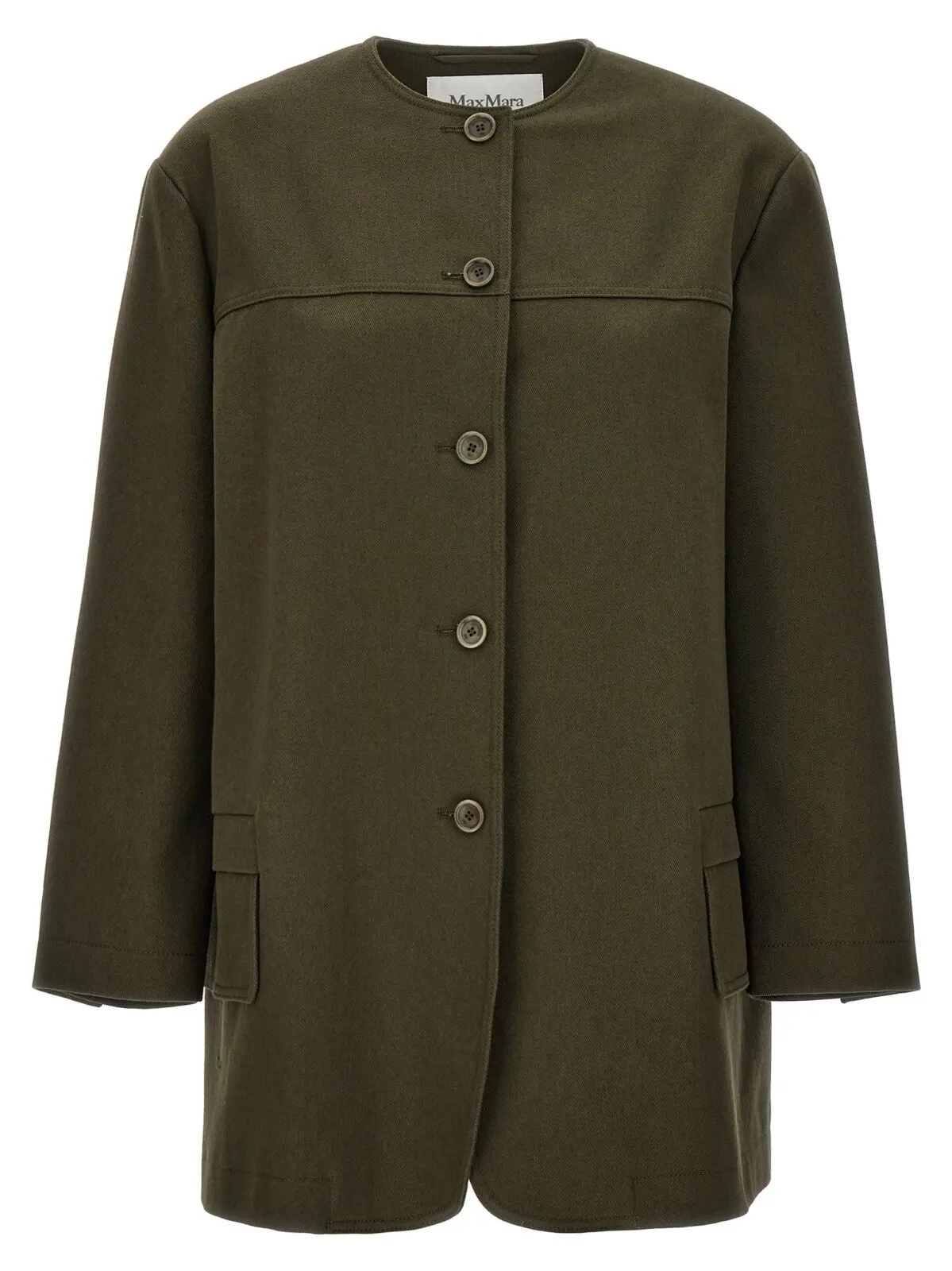 Міді-куртка Recital Max Mara Зелена 1 'Recital' midi jacket MAX MARA Green