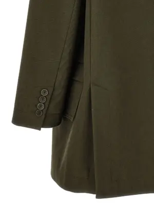 'Recital' midi jacket 100% cotton MAX MARA Green