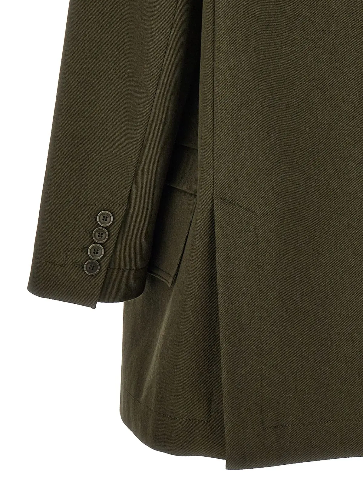 Міді-куртка Recital Max Mara Зелена 4 'Recital' midi jacket 100% cotton MAX MARA Green