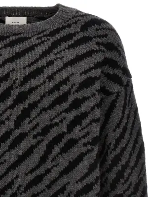 'Zebra' sweater Man RHUDE Multicolor