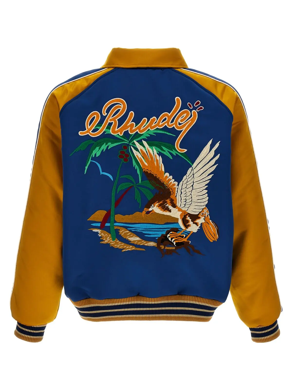 Бомбер Palm Eagles Souvenir Rhude 2 'Palm Eagles Souvenir' bomber jacket RHPS24JA076131332133 RHUDE Multicolor