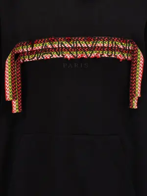 'Curblace' hoodie 100% cotton LANVIN Black