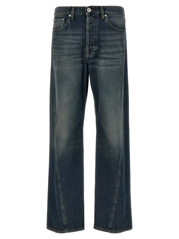 'Twisted Leg' jeans LANVIN Blue