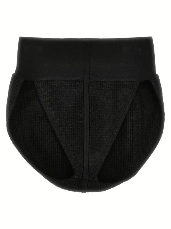 Panties in cachemire blend RICK OWENS Black