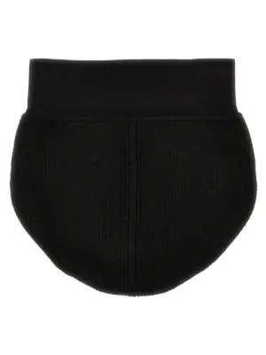 Panties in cachemire blend RO02C1657KSTWSR09 RICK OWENS Black