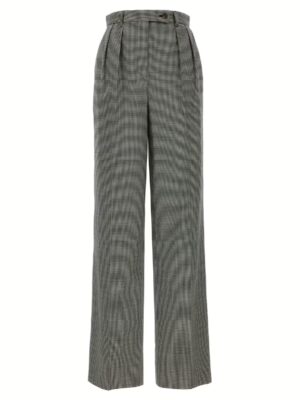 Houndstooth pants ROCHAS White/Black