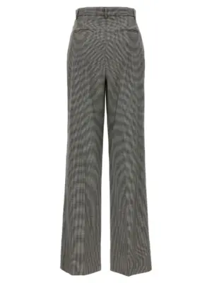 Houndstooth pants ROPX30100ARX190001 ROCHAS White/Black