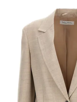 'Rosi' blazer Woman MAX MARA Beige
