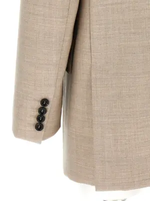 'Rosi' blazer 100% virgin wool MAX MARA Beige