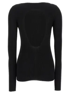 'Al Top' sweater RP02D3683RIBM09 RICK OWENS Black