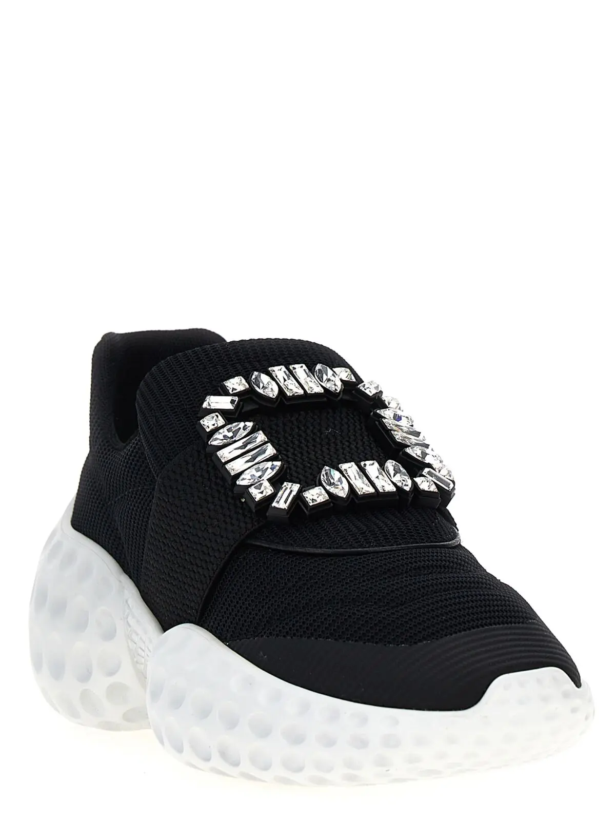 Кросівки Roger Vivier Viv Run Light Чорно-білі 2 'Viv' Run Light' sneakers RVW63731340QPS9999 ROGER VIVIER White/Black