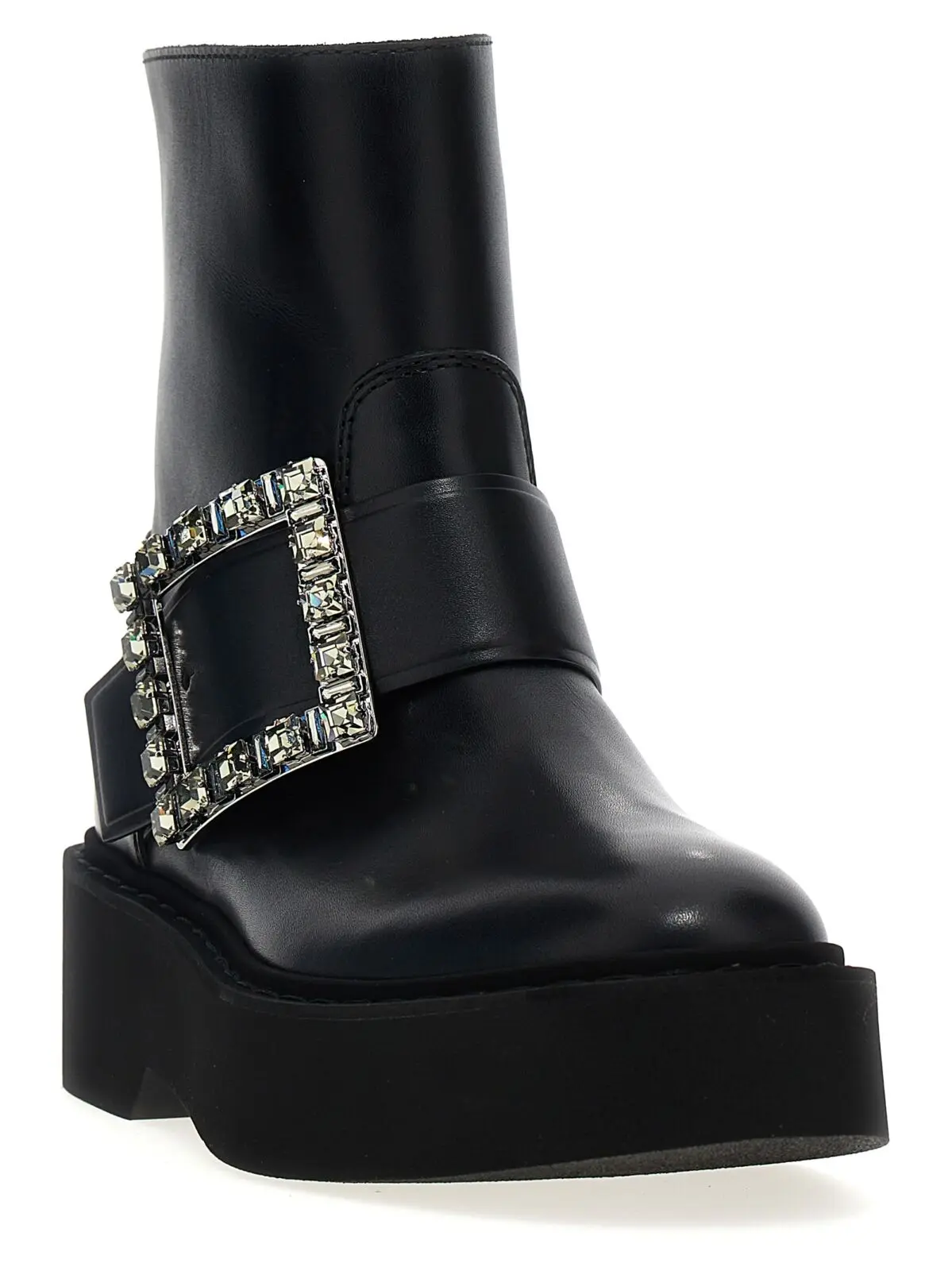 Черевики Roger Vivier Viv Rangers Чорні 2 'Viv Rangers' ankle boots RVW74039630TTQB999 ROGER VIVIER Black