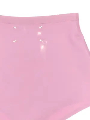Latex high waist briefs Woman MAISON MARGIELA Pink