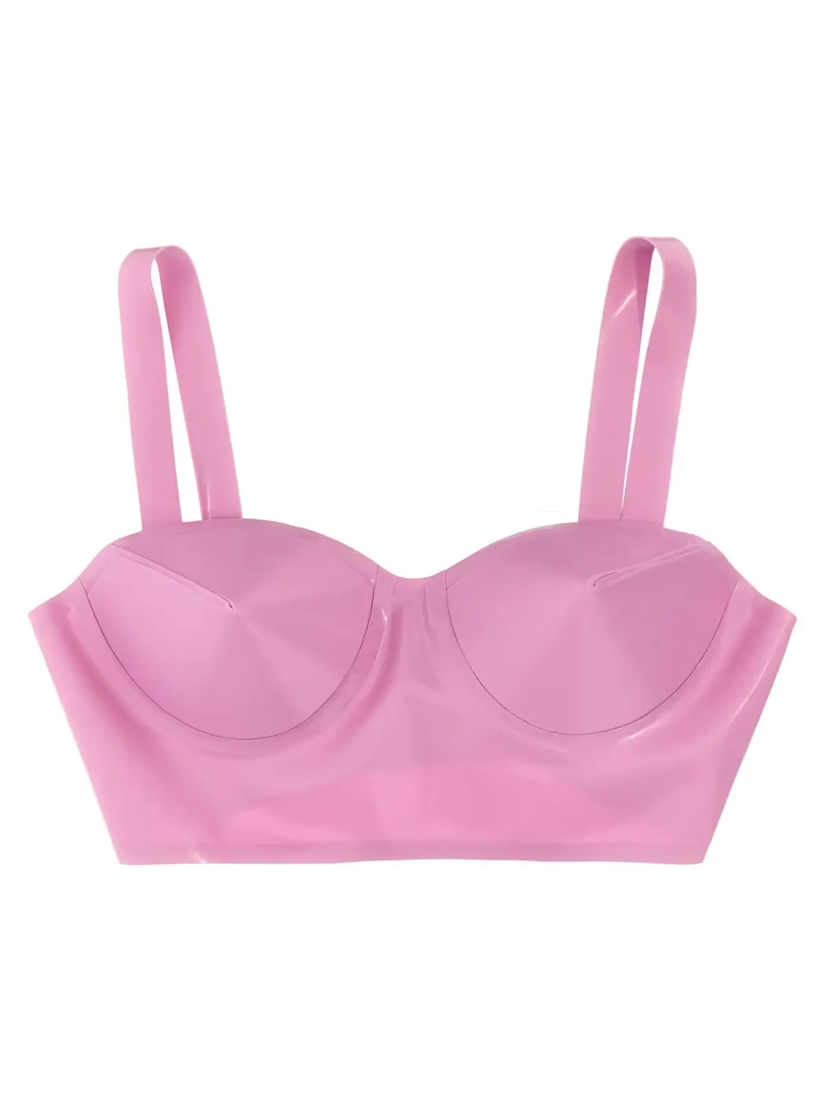 Бюстгальтер Latex Maison Margiela Рожевий 1 Latex bra MAISON MARGIELA Pink