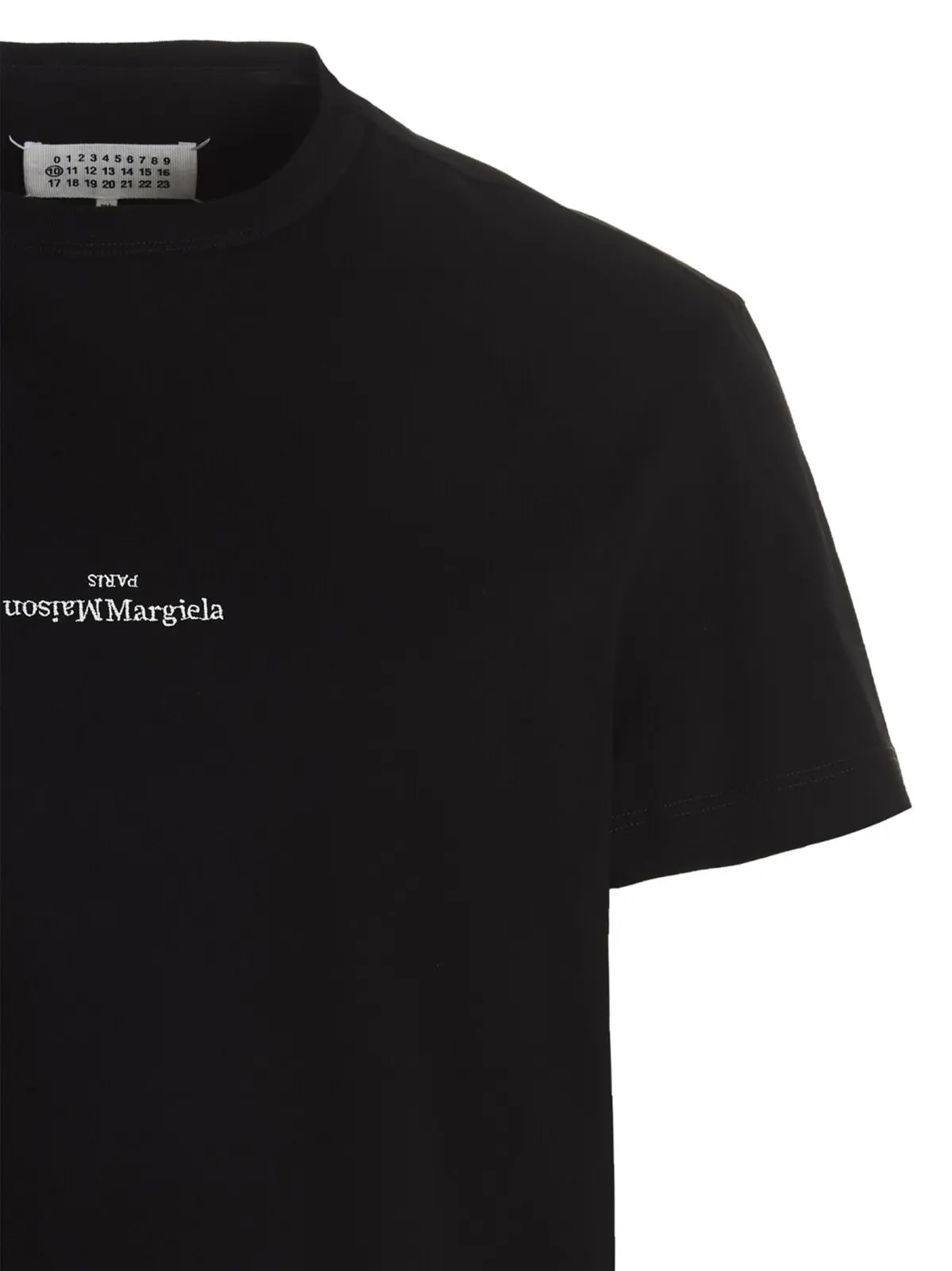 Футболка Maison Margiela Paris Maison Margiela Чорний 3 'Maison Margiela Paris' T-shirt Man MAISON MARGIELA Black